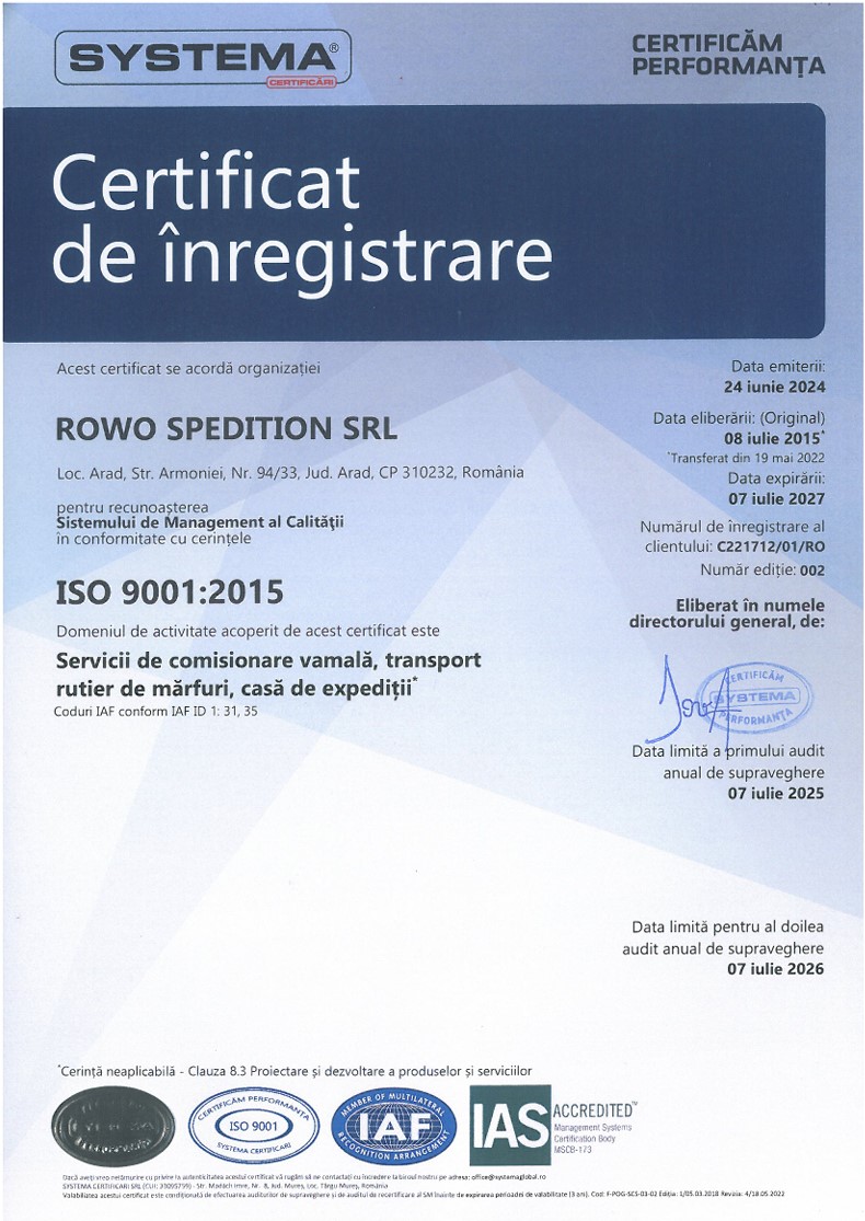 ISO 9001 2015